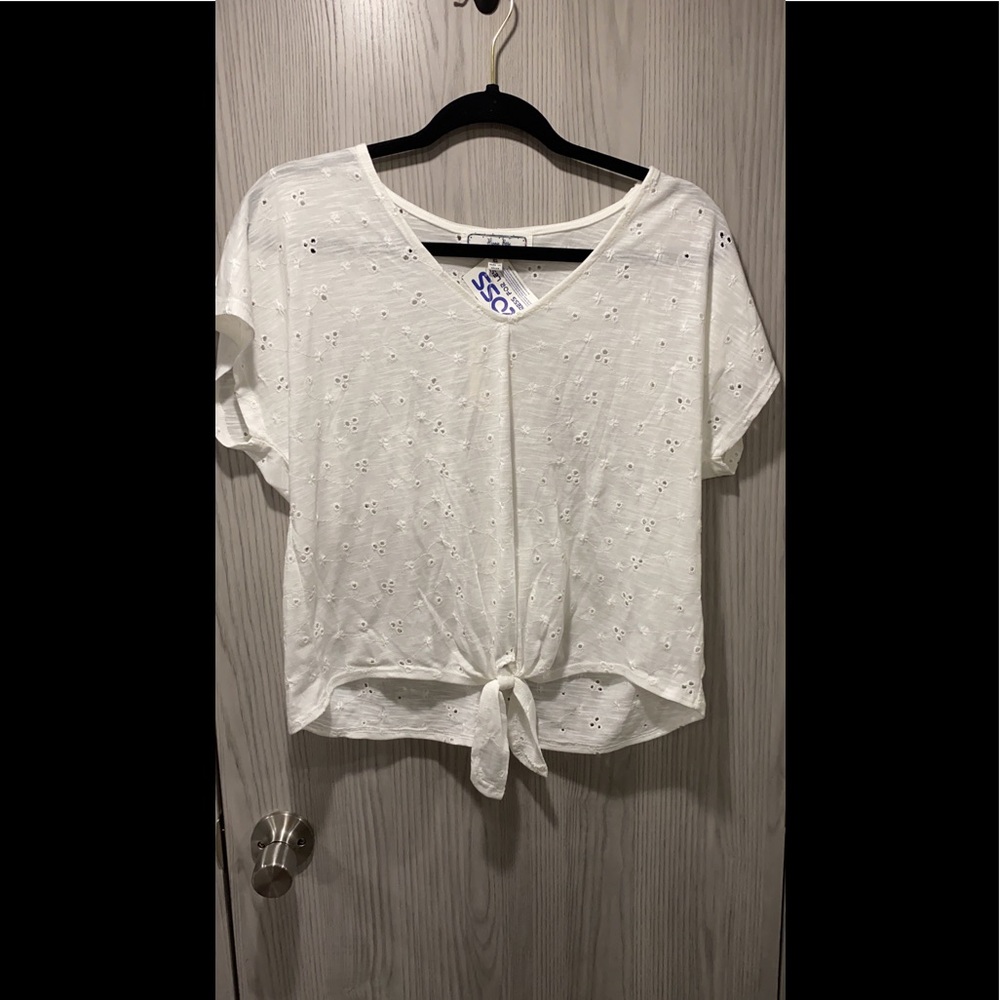 white top